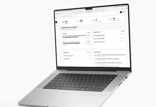 Magfi HUB organisation profile screen